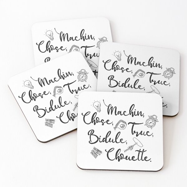 Item preview, MACHIN, CHOSE, TRUC, BIDULE, CHOUETTE | FRENCH STUFFS designed and sold by axelle1410.