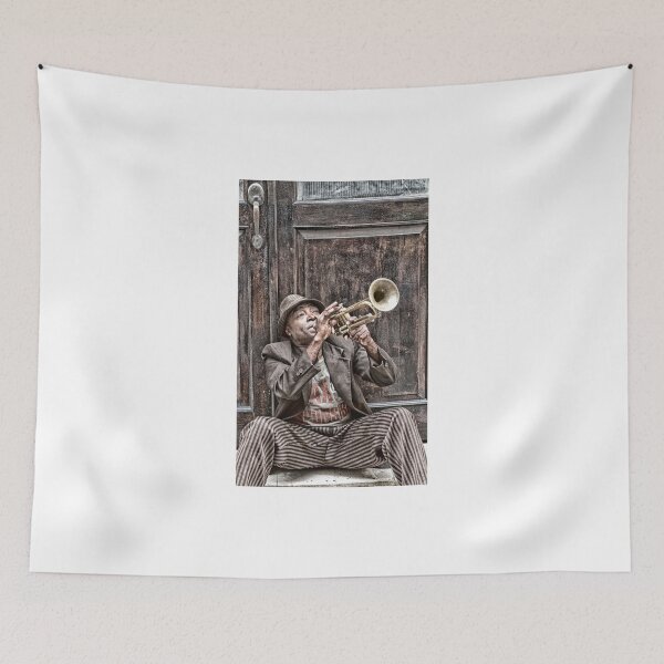 Item preview, Trumpeter in the old town of Havana in Cuba designed and sold by Klaus Offermann.