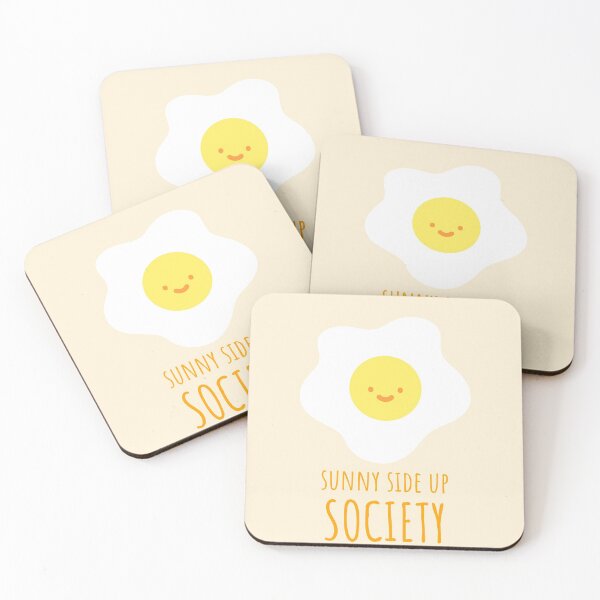 Item preview, Sunny Side Up Society egg Smiley Kawaii designed and sold by javes93.