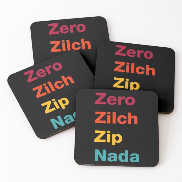 Item preview, Zero Zilch Zip Nada designed and sold by Ovnil.