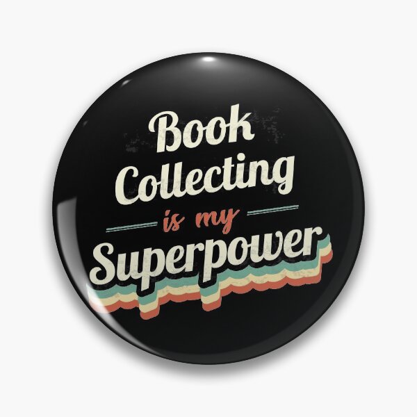 Item preview, Book Collecting is my Superpower  designed and sold by Custom365.
