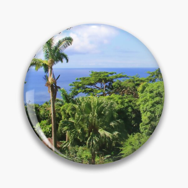 Item preview, A beautiful view from the Deshaies Botanical Garden designed and sold by Timothy Gass.