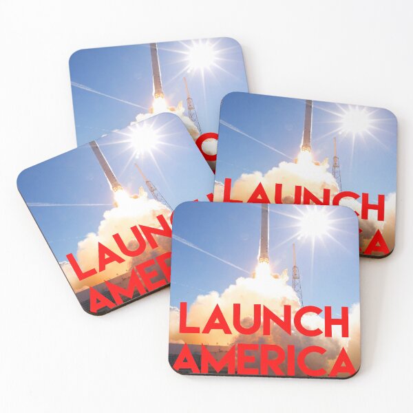 Item preview, Launch America SpaceX Nasa Commercial Crew launch amercia, #launchamerica, launchamercia, spacex,space x, designed and sold by Astrogearstore.