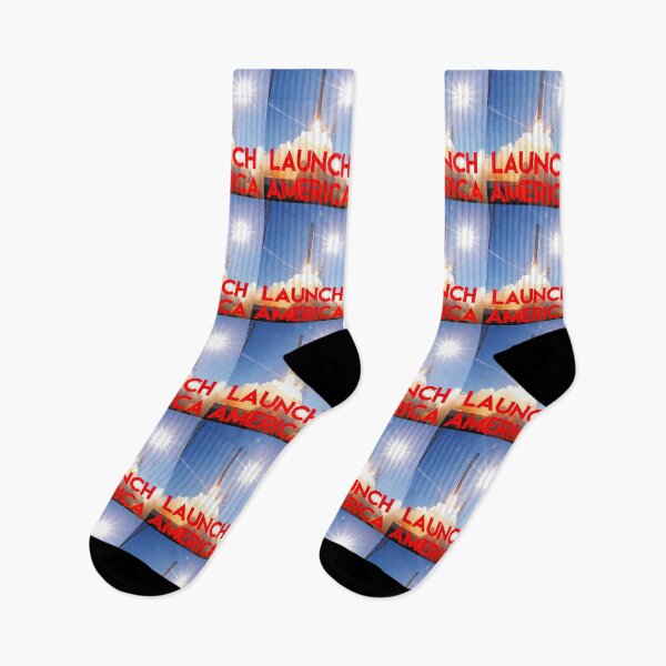 Item preview, Launch America SpaceX Nasa Commercial Crew launch amercia, #launchamerica, launchamercia, spacex,space x, designed and sold by Astrogearstore.