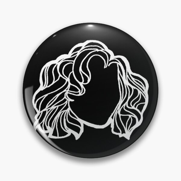 Item preview, Short bob curly wavy hair outline designed and sold by TheWhitney0o.