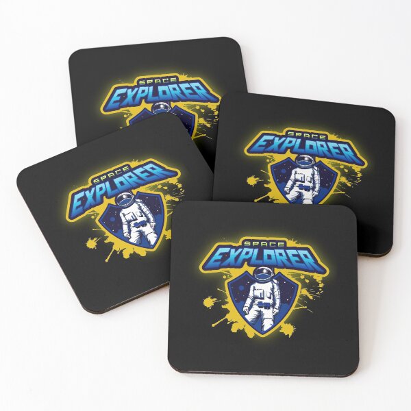 Item preview, Deep Space Explorer Astronaut / Universe Hero Emblem Logo designed and sold by Naumovski.