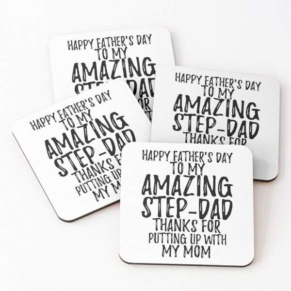 Item preview, Happy Father's Day To My Amazing Step-Dad Thanks For Putting  designed and sold by MagicBoutique.