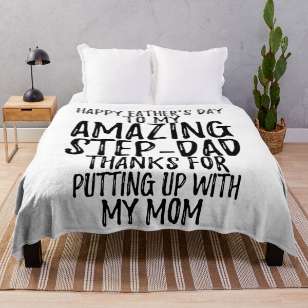 Item preview, Happy Father's Day To My Amazing Step-Dad Thanks For Putting designed and sold by MagicBoutique.