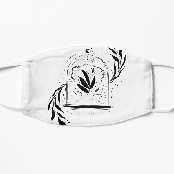 Head in a jar Flat Mask