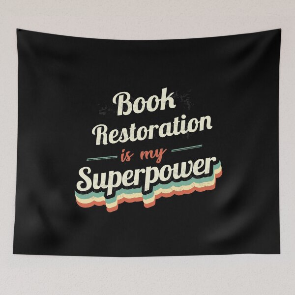Item preview, Book Restoration is my Superpower  designed and sold by Custom365.