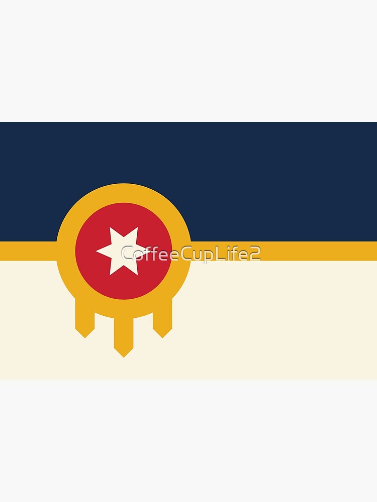 TheCoffeeCupLife:The Official Flag of Tulsa,Oklahoma by CoffeeCupLife2
