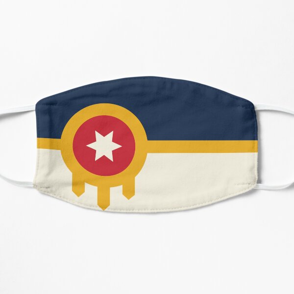 TheCoffeeCupLife:The Official Flag of Tulsa,Oklahoma Mask