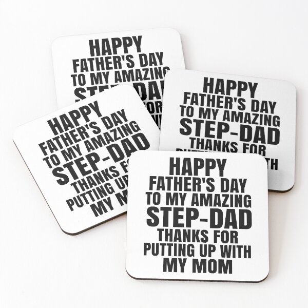 Item preview, Happy Father's Day To My Amazing Step-Dad Thanks For Putting  designed and sold by MagicBoutique.