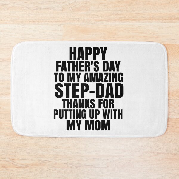 Item preview, Happy Father's Day To My Amazing Step-Dad Thanks For Putting  designed and sold by MagicBoutique.