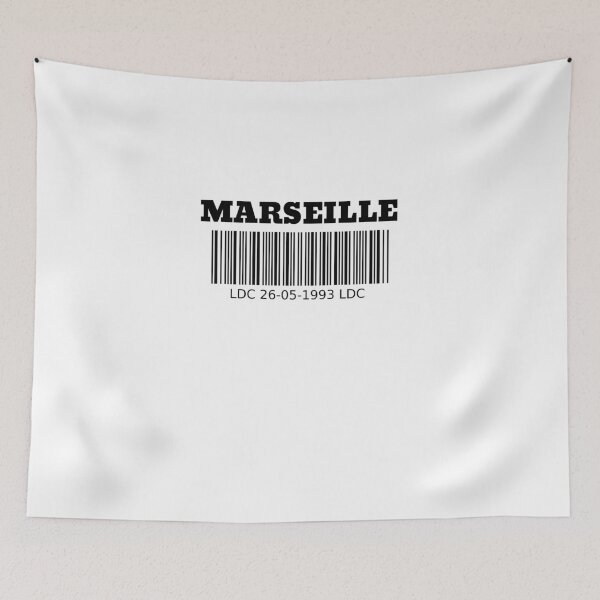 Item preview, OM Marseille Barcode O.M designed and sold by chris34600.