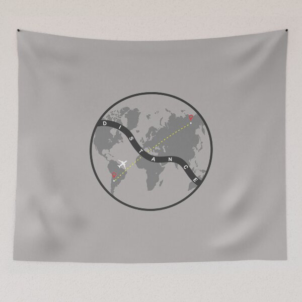 Item preview, Social Distancing World Design designed and sold by mistergoodiez.