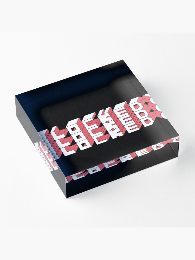 Alternate view of Blocked Acrylic Block