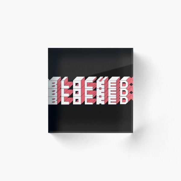 Blocked Acrylic Block