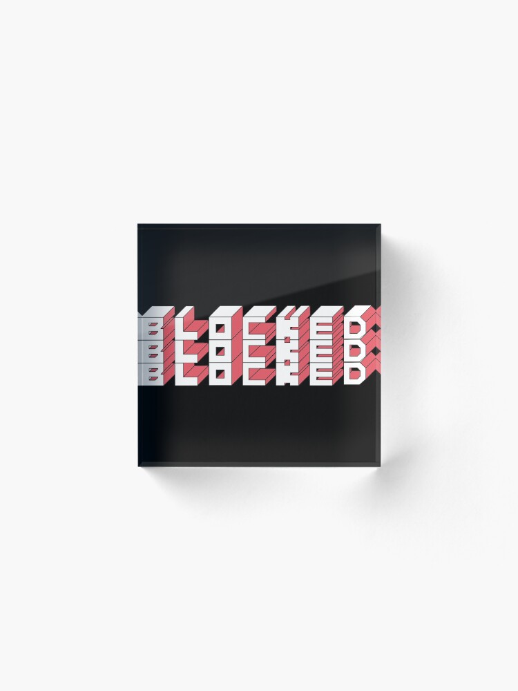 Alternate view of Blocked Acrylic Block