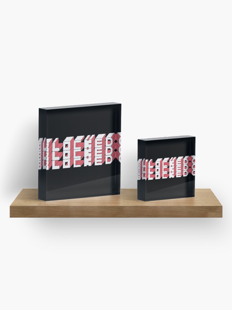 Alternate view of Blocked Acrylic Block