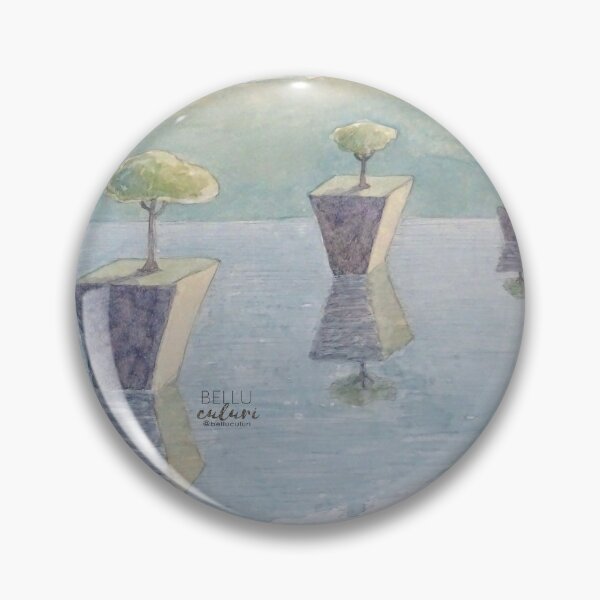 Item preview, Lonely trees | Quarantine Watercolours designed and sold by BelluCuluri.