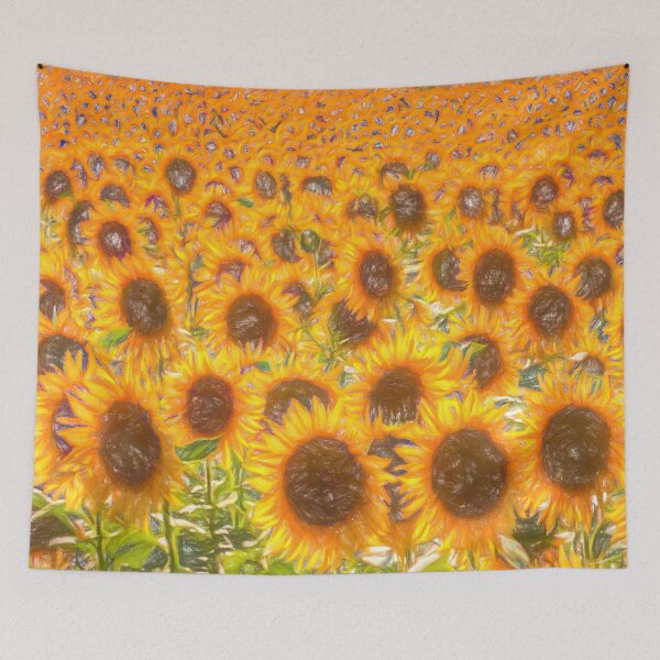 Item preview, Sunflower Field Of Dreams  designed and sold by Londonimages.