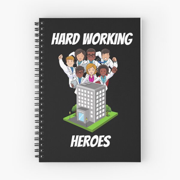 Item preview, Hard Working Heroes (doctors) Essential Workers Honoring Heroes designed and sold by aboutthetshirt.