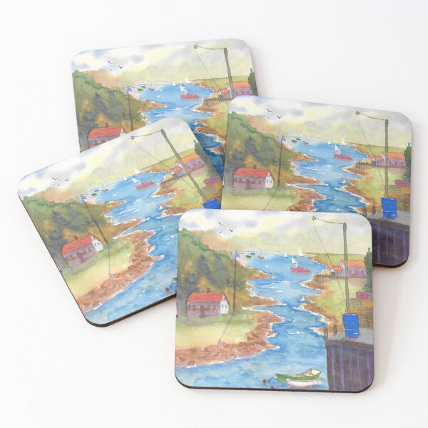 Item preview, Inlet near Popham Beach in Maine designed and sold by Roseann Meserve.
