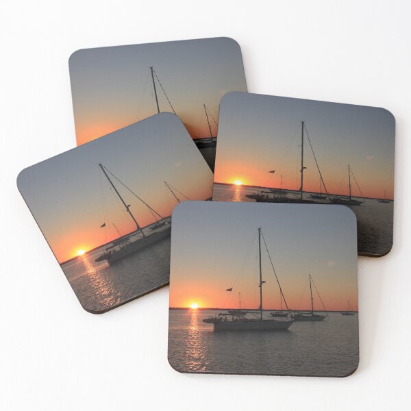 Item preview, Sailboats at sunset designed and sold by Timothy Gass.