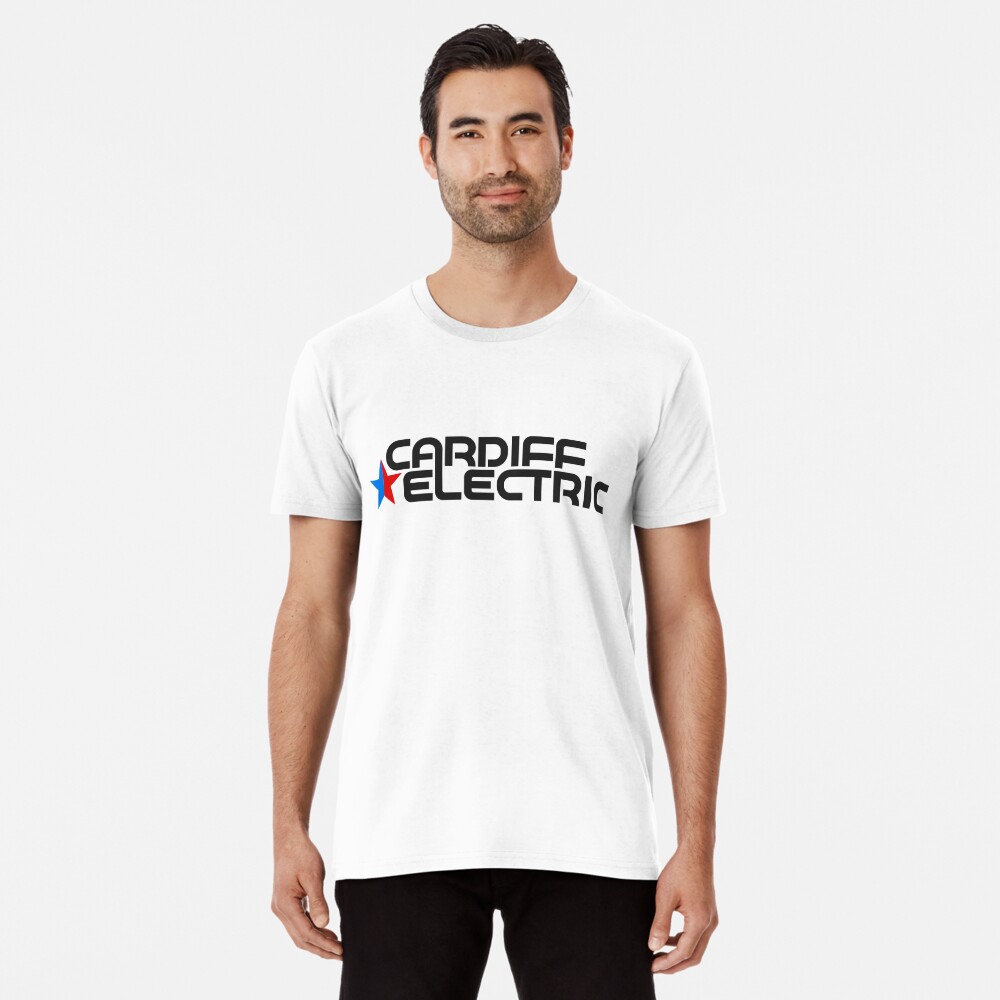 cardiff electric t shirt