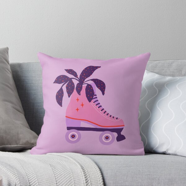 Item preview, Roller skating pink plant  designed and sold by enricadenicola.