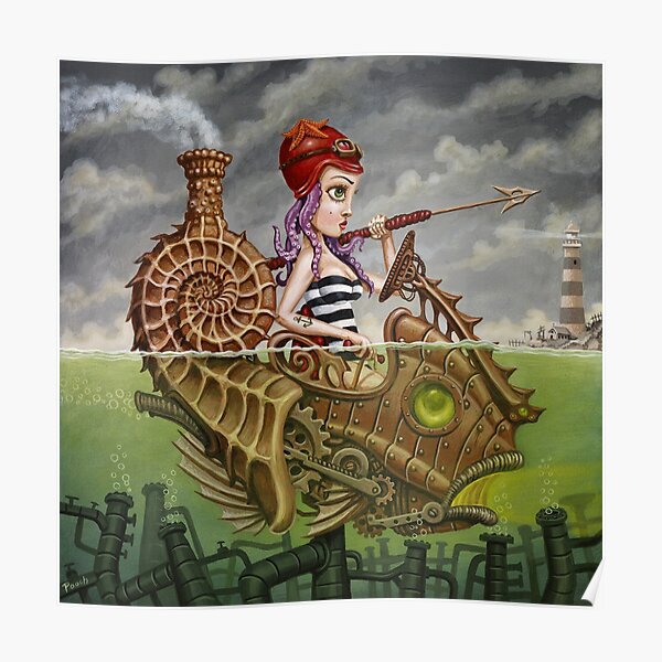 Nautilus Girl Poster