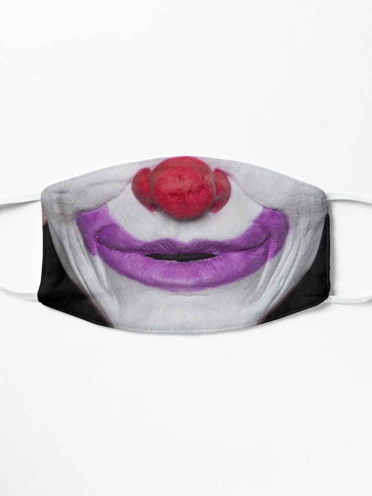 Alternate view of Pickles the Carnie - Circus Clown Mask