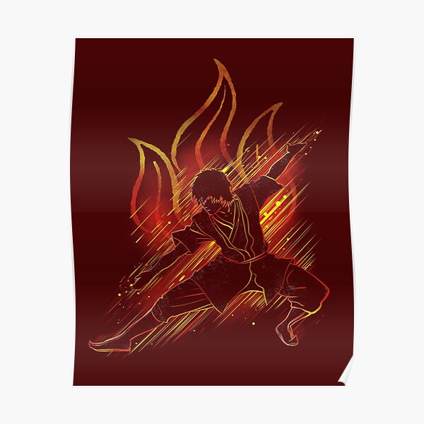 the fire bender Poster