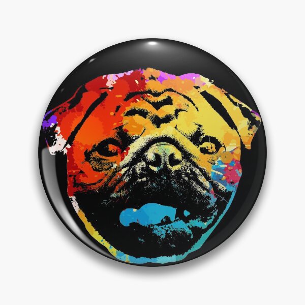 Item preview, BEAUTIFUL COLORFUL PUG designed and sold by MarcoSebi.
