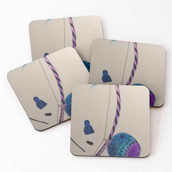 Item preview, Berimbau Purple-Blue designed and sold by Mathilde GT.