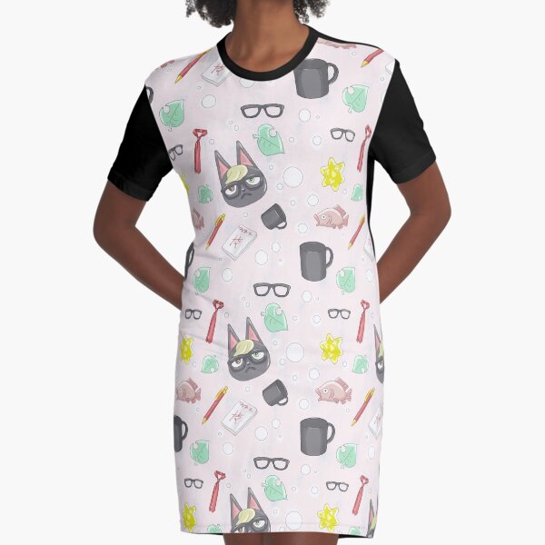 Everyones favorite villager, Raymond! Graphic T-Shirt Dress