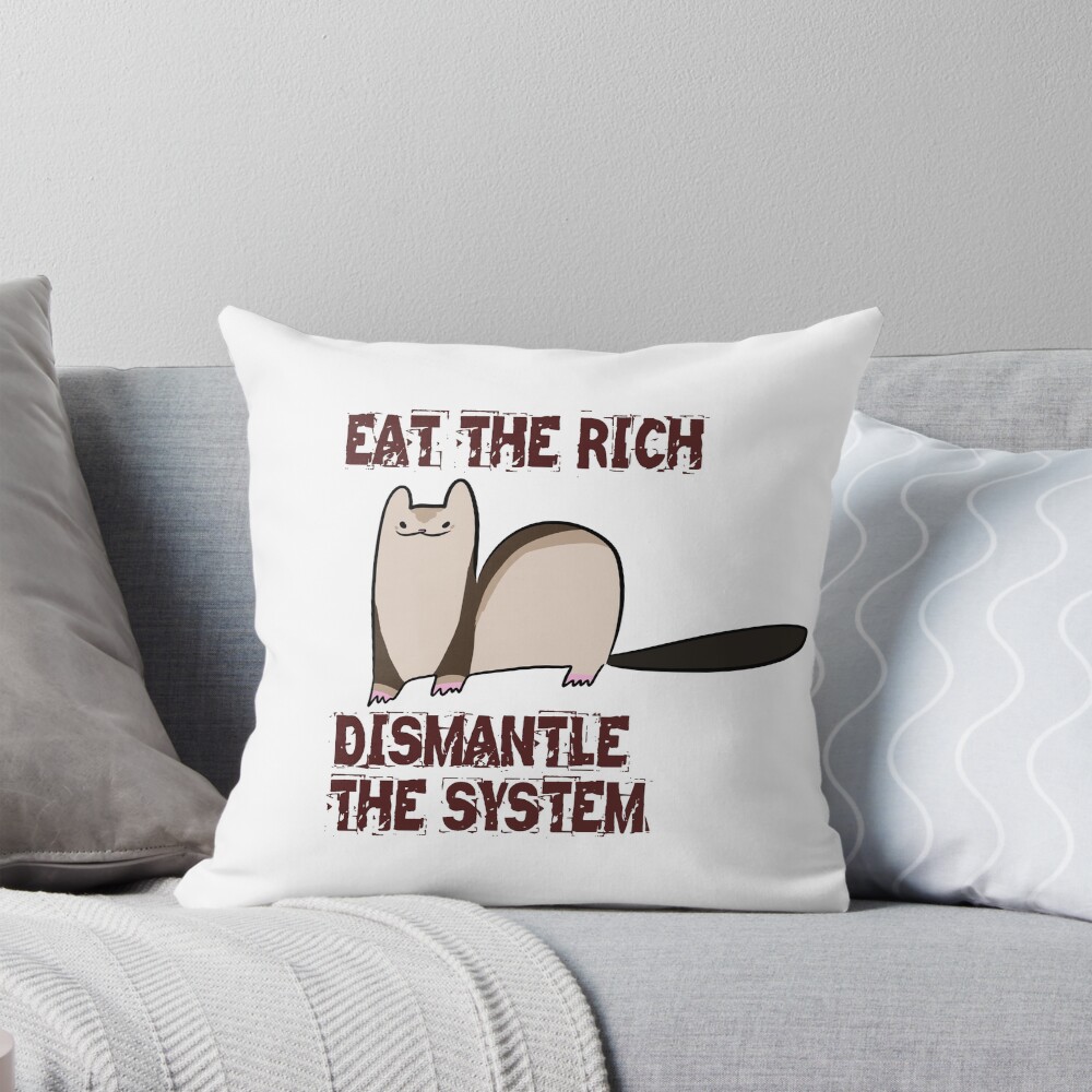 Item preview, Throw Pillow designed and sold by Finnickan.