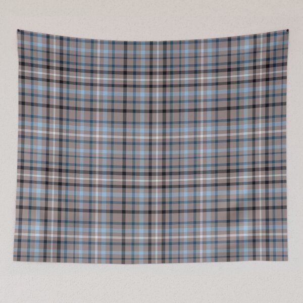 Item preview, Blue & Brown Checked pattern designed and sold by Julia Rudens.
