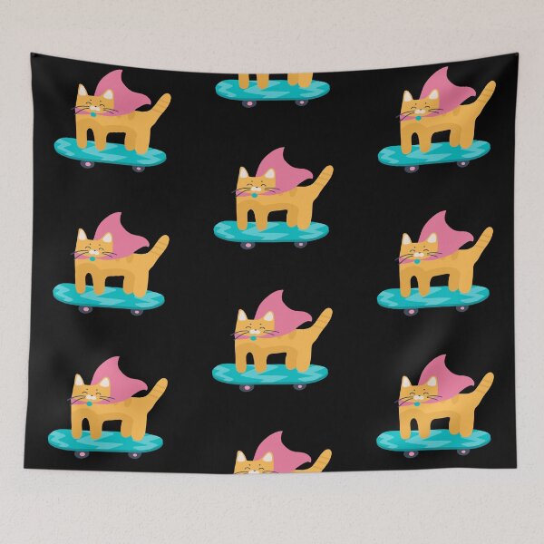 Item preview, Super Skate Cat designed and sold by Alchemytshirts.