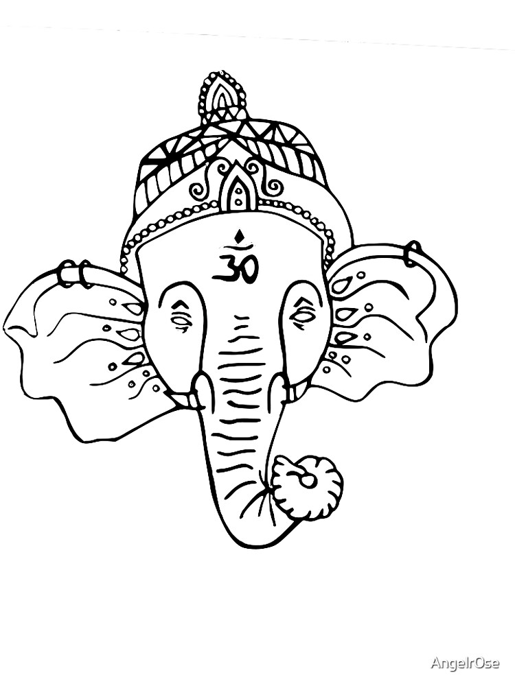 "buddhist elephant " by Angelr0se | Redbubble