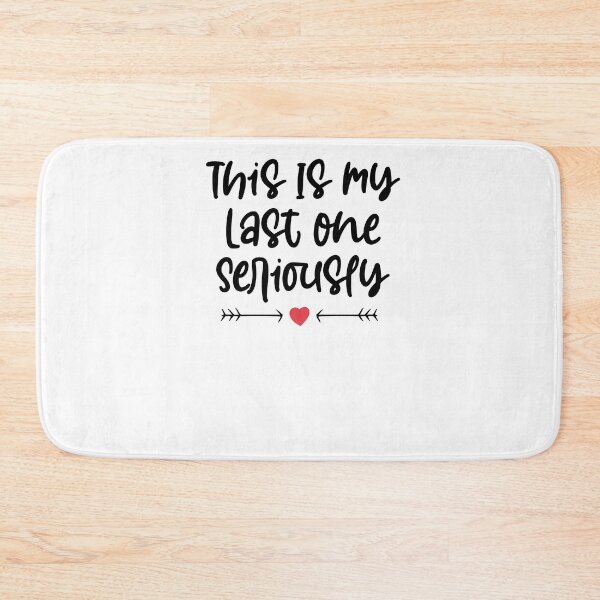 Item preview, This Is My Last One Seriously ,Funny Pregnancy Announcement Shirt, Footprints Shirt, Pregnancy Reveal designed and sold by Noussairox.