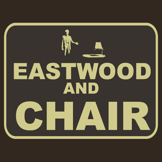 Eastwood And Chair On Snl A T Shirt Of Funny Parody Comedy