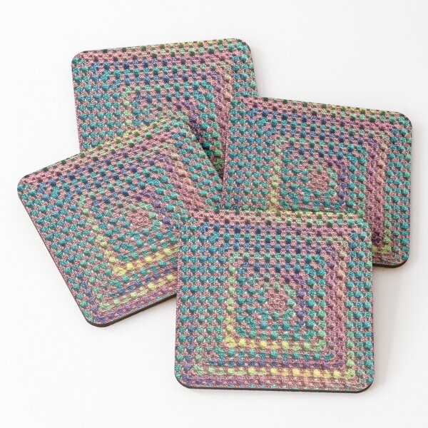 Item preview, Modern Granny Bobble Square Crochet  designed and sold by MeluCrochet.