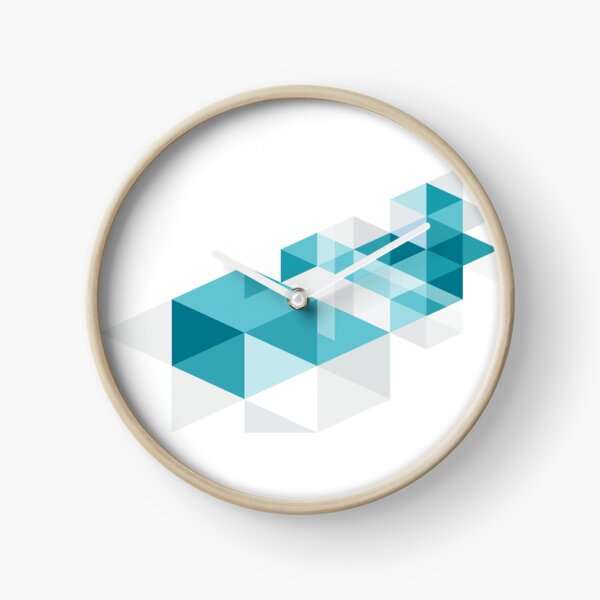 Geometric cube Clock