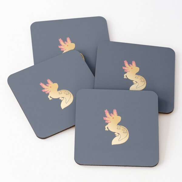 Item preview, Melanoid Albino Axolotl designed and sold by Danyelle Barnett.