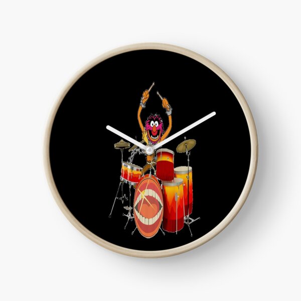 Animal Drummer The Muppet's Show Clock