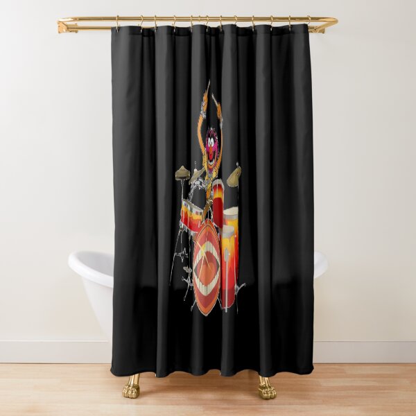 Animal Drummer The Muppet's Show Shower Curtain