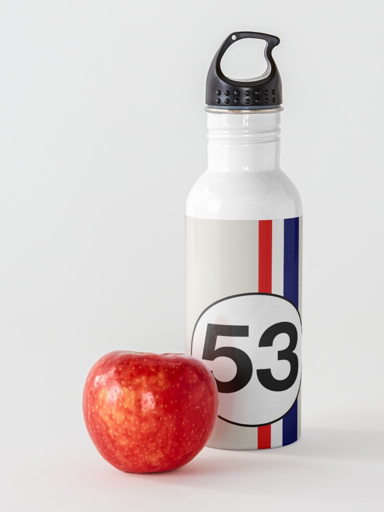 Alternate view of Herbie 53 Racing stripes Water Bottle