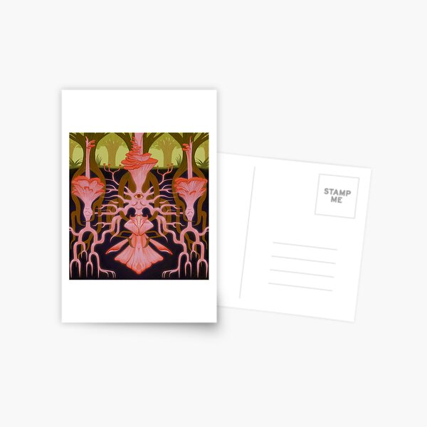 Mushroom Spirit: Mycorrhizal Mutualism Postcard